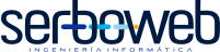 Logo azul servoweb serboweb